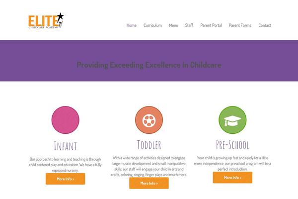 Wp-kindergarten theme site design template sample