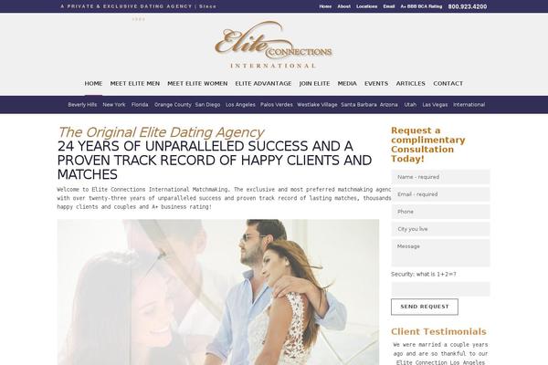 Elite theme site design template sample