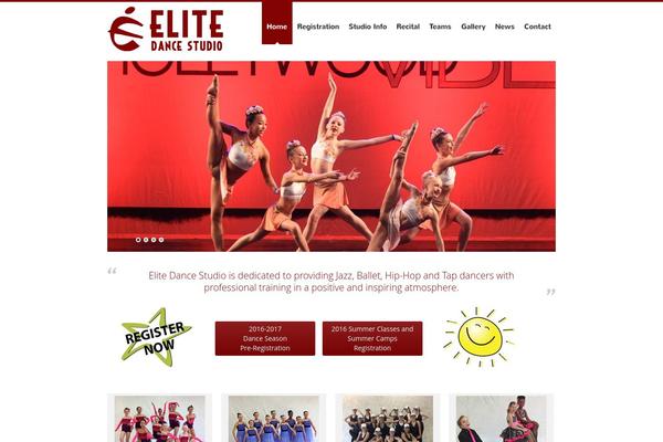 Inceptio theme site design template sample