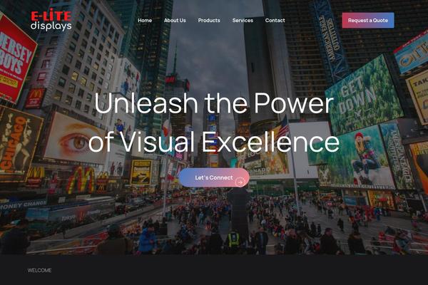 Salient Child theme site design template sample