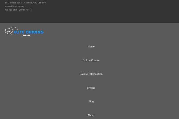 elitedriving.org site used Drvng