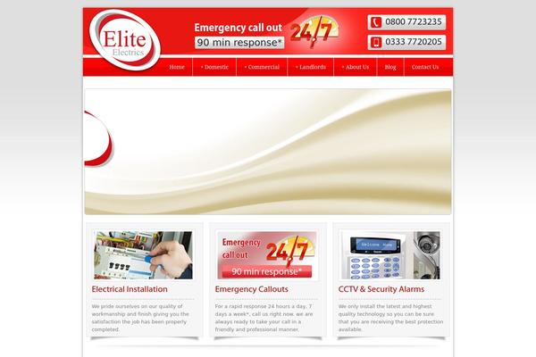 Elite theme site design template sample