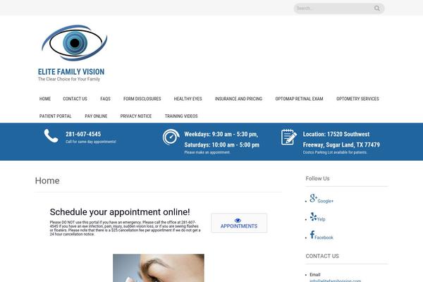 elitefamilyvision.com site used Sanitorium