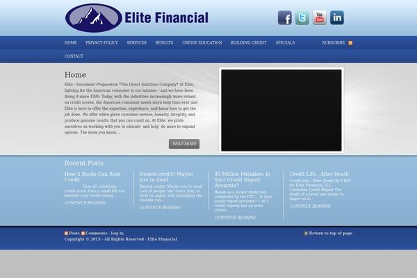 elitefinancialllc.com site used Executive 1.0