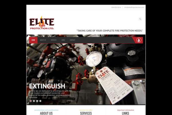Elite theme site design template sample