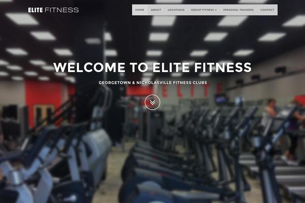 Elite theme site design template sample