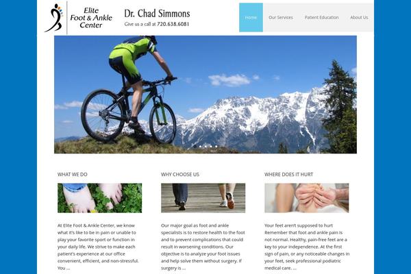 Executive theme site design template sample