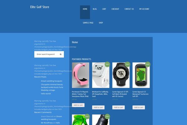 Kingdom theme site design template sample