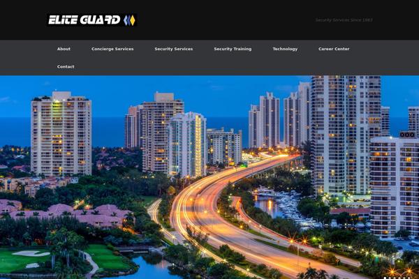 Vantage theme site design template sample