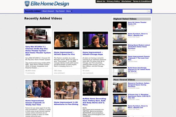 Covertvideopress theme site design template sample