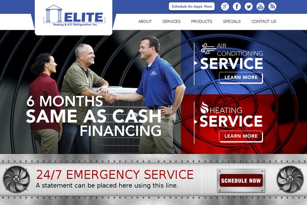 BlankSlate theme site design template sample
