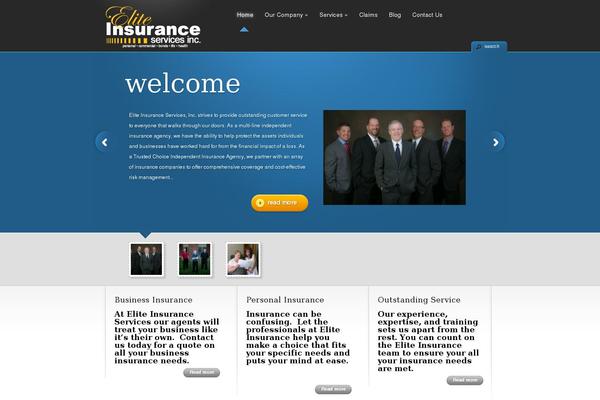 TheCorporation theme site design template sample