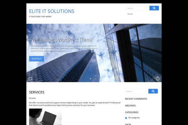 eliteitsolutions.net site used SKT Biz