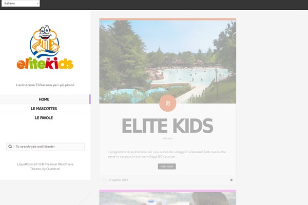 elitekids.it site used Liquidfolio
