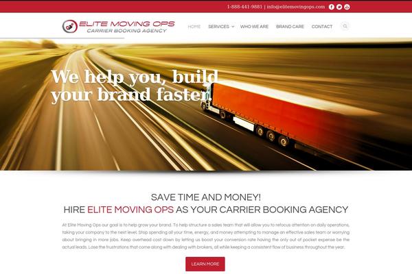 Flawless theme site design template sample