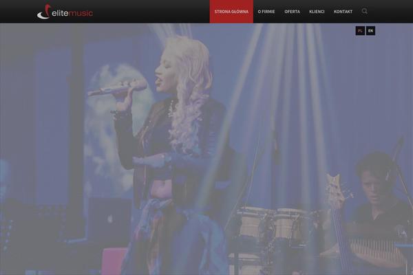 elitemusic.pl site used Maintemplate