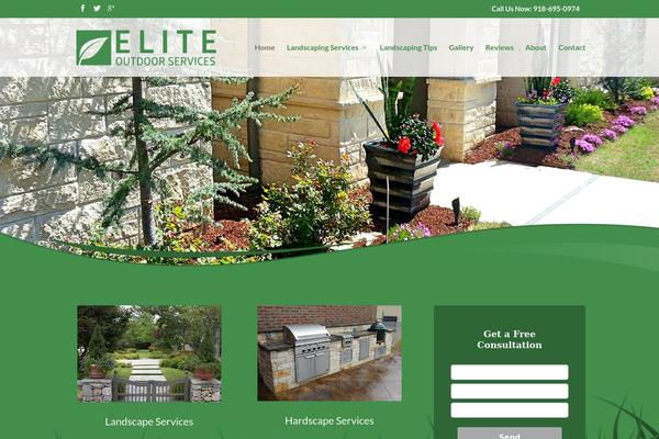 eliteoutdoortulsa.com site used Divi25