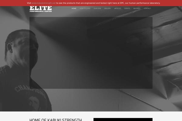 Workout theme site design template sample