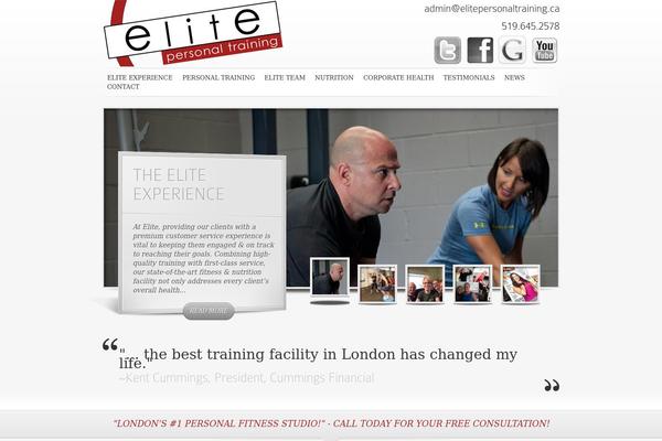 SimplePress theme site design template sample