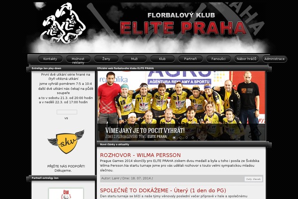 elitepraha.cz site used Infrared