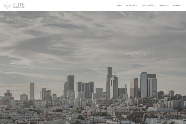 Aperture theme site design template sample