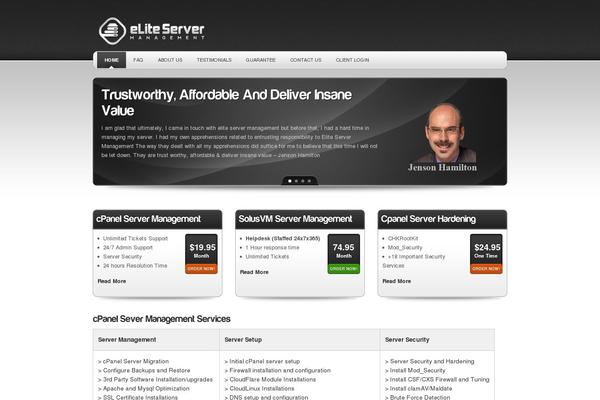 Phenomenon theme site design template sample
