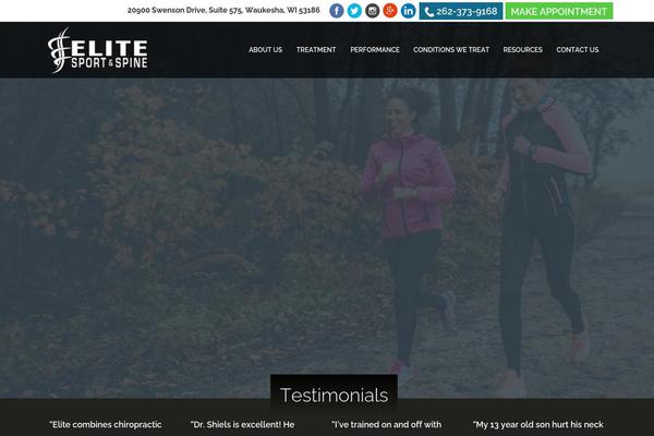 Easyweb theme site design template sample