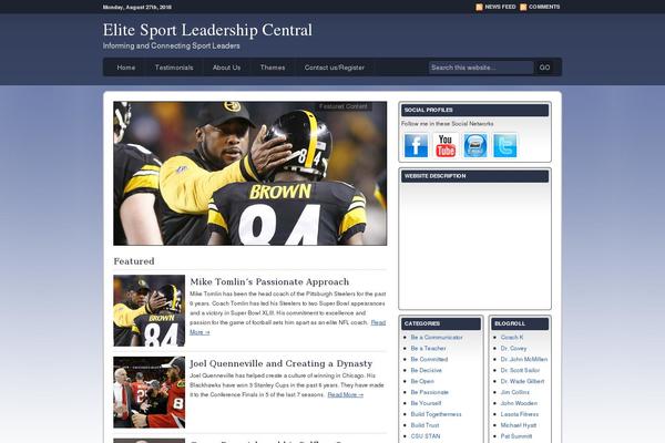 Site using Social Profilr plugin