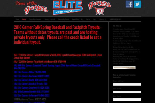 Eleven40 theme site design template sample