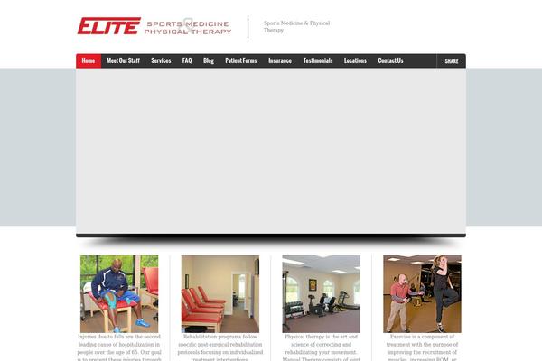 Doctor theme site design template sample