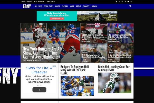 Newsmag Child theme site design template sample