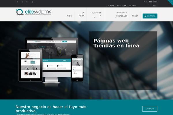Alaska theme site design template sample