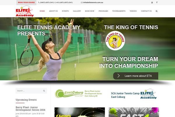 Howes theme site design template sample