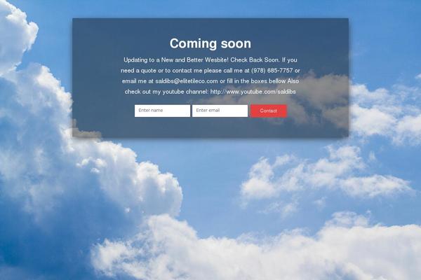 Site using Divi-builder plugin