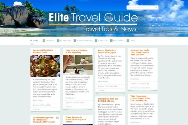 Sampression Lite theme site design template sample