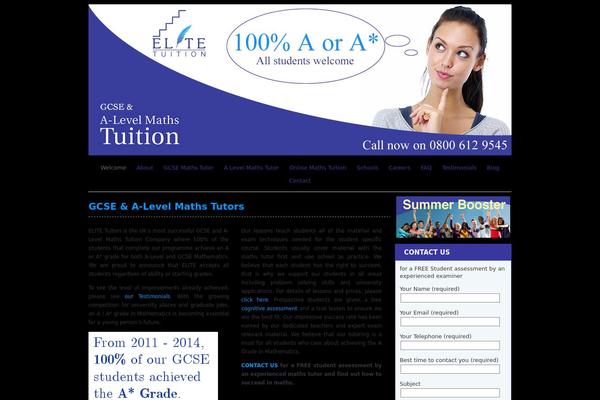 Elite theme site design template sample