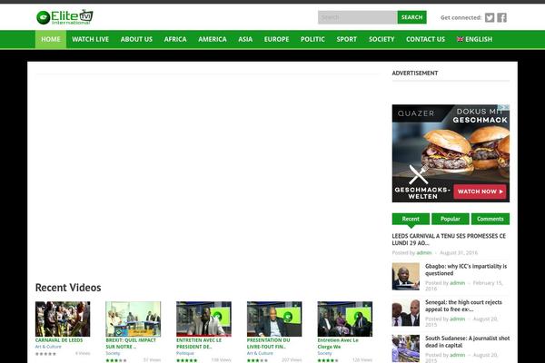 Jono theme site design template sample