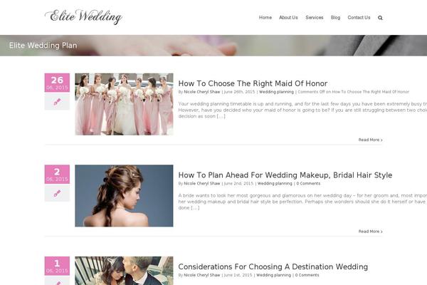 eliteweddingplan.com site used Elite3.8