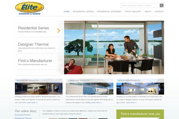Elite theme site design template sample