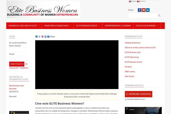 Univermag theme site design template sample