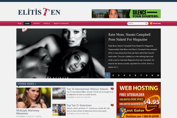 Zenko theme site design template sample