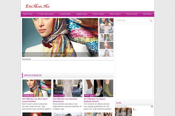 Yaren V2 theme site design template sample
