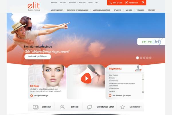 elitpoliklinigi.com site used Elit