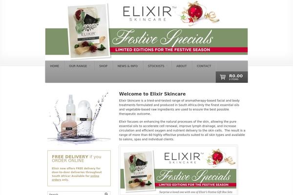 Shelflife theme site design template sample