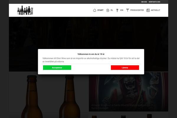 Divi theme site design template sample