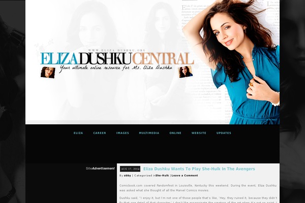 Three theme site design template sample