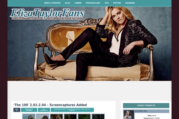 P2 theme site design template sample