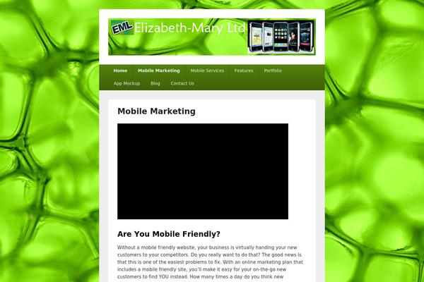 Catch Box theme site design template sample