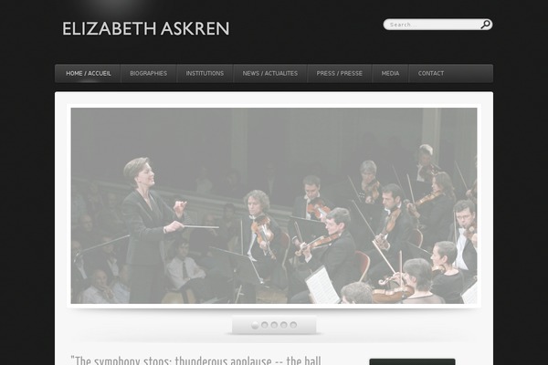 Intermezzo theme site design template sample