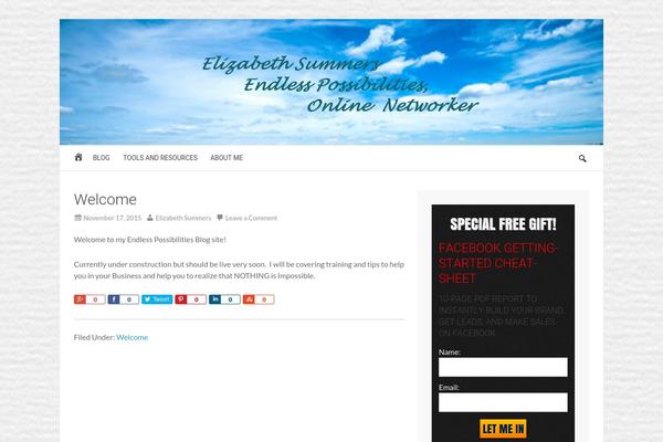 Flex theme site design template sample